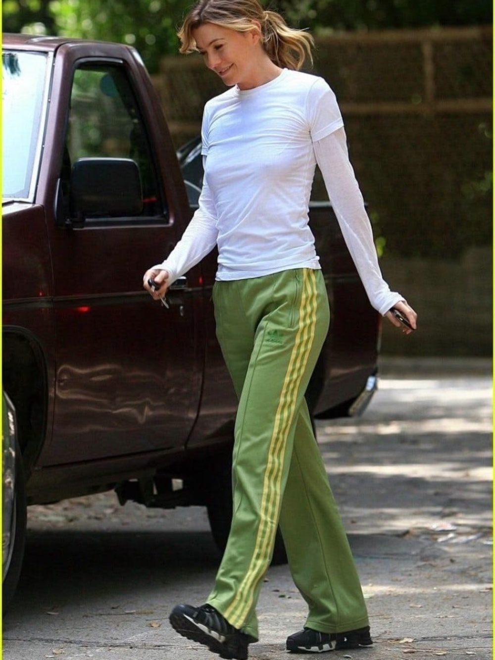 Vintage Y2K Nike Dark Green Swoosh Track Pants